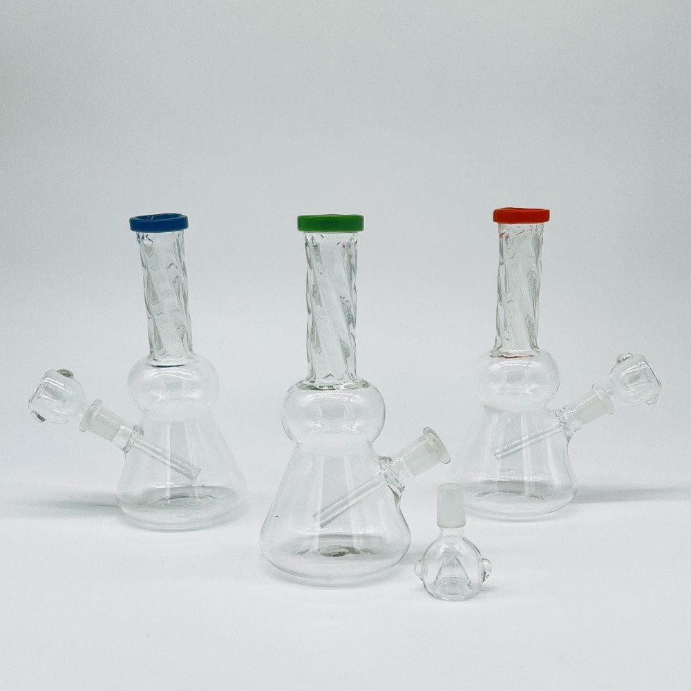 Bongo szklane Crystal V 20 cm (nr 8WP6)