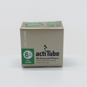 Acti Tube Filterki z węglem aktywnym EXTRA SLIM 50 szt