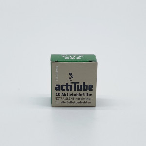 Acti Tube Filteri z węglem aktywnym EXTRA SLIM 10 szt