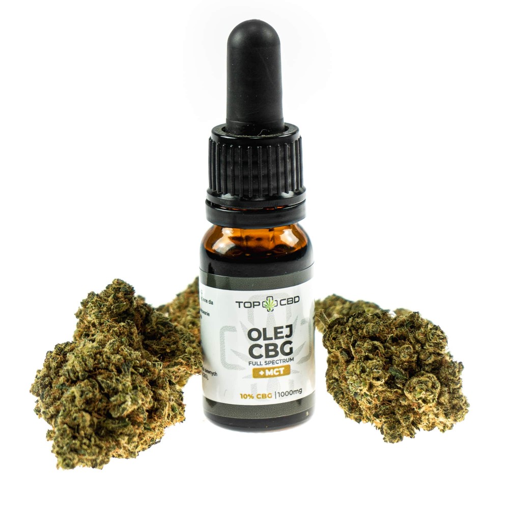 CBG +MCT - 10% - Olejek - "TOP CBD"