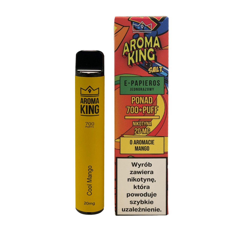 Aroma King - MANGO - 700+ Buchów - e-Papieros jednorazowy