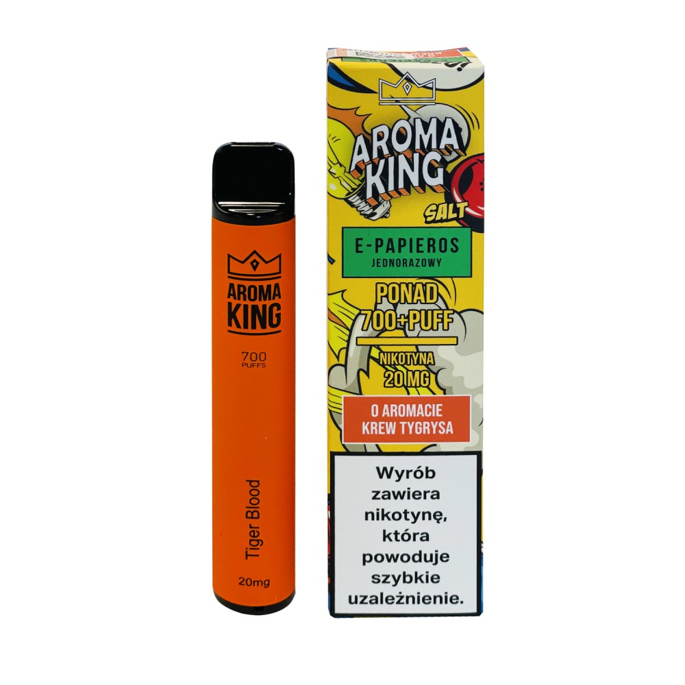Aroma King - KREW TYGRYSA - 700+ Buchów - e-Papieros jednorazowy