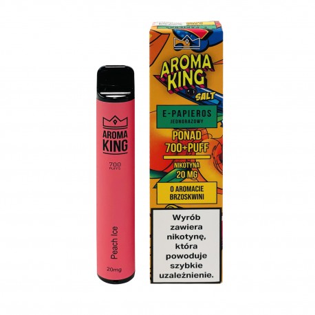 Aroma King - BRZOSKWINIA ICE ️ 700+ Buchów - e-Papieros jednorazowy