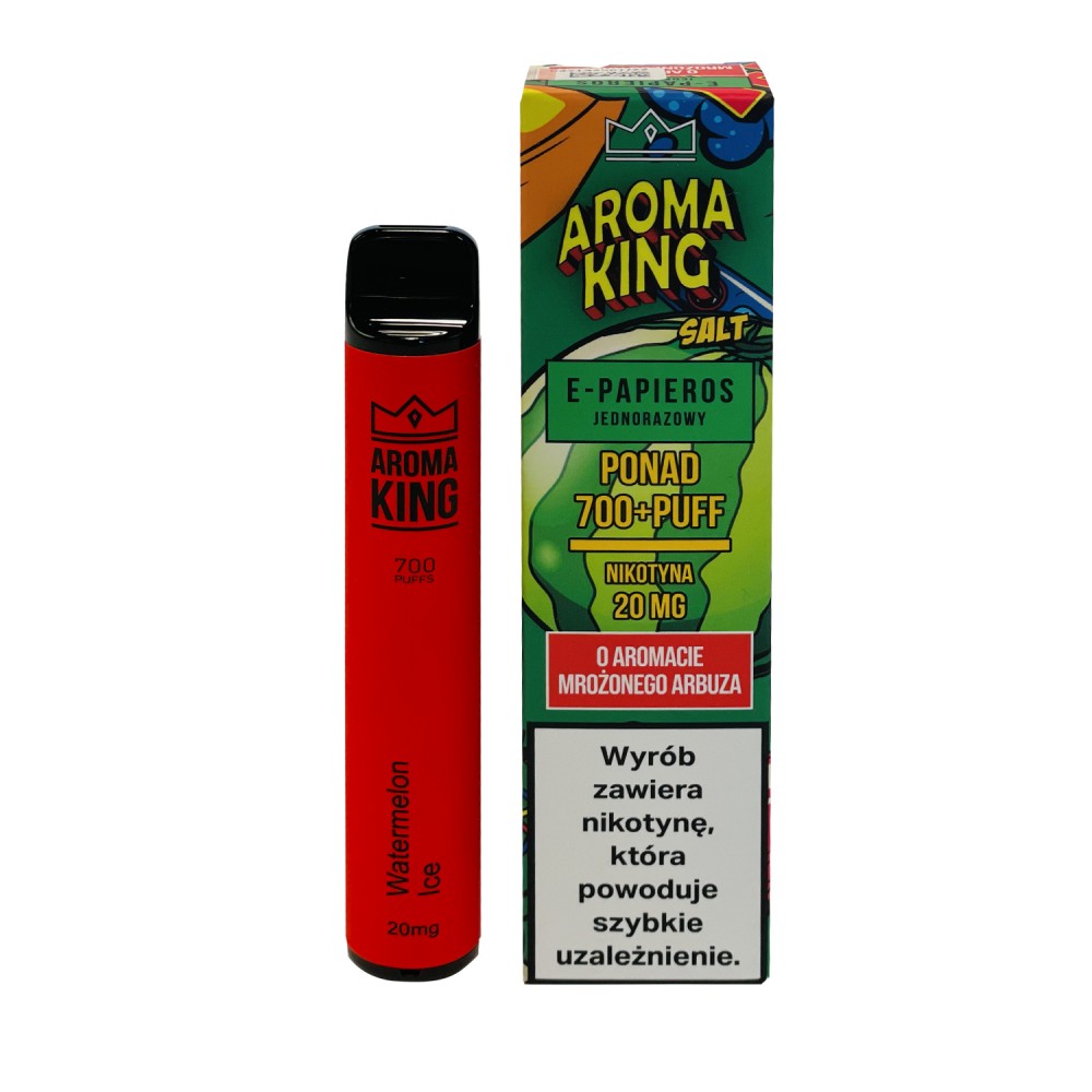 Aroma King - MROŻONY ARBUZ - 700+ Buchów - e-Papieros jednorazowy