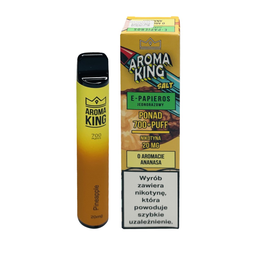 Aroma King - ANANAS - 700+ Buchów - e-Papieros jednorazowy