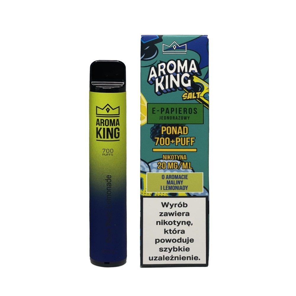 Aroma King - MALINA & LEMONIADA - 700+ Buchów - e-Papieros jednorazowy