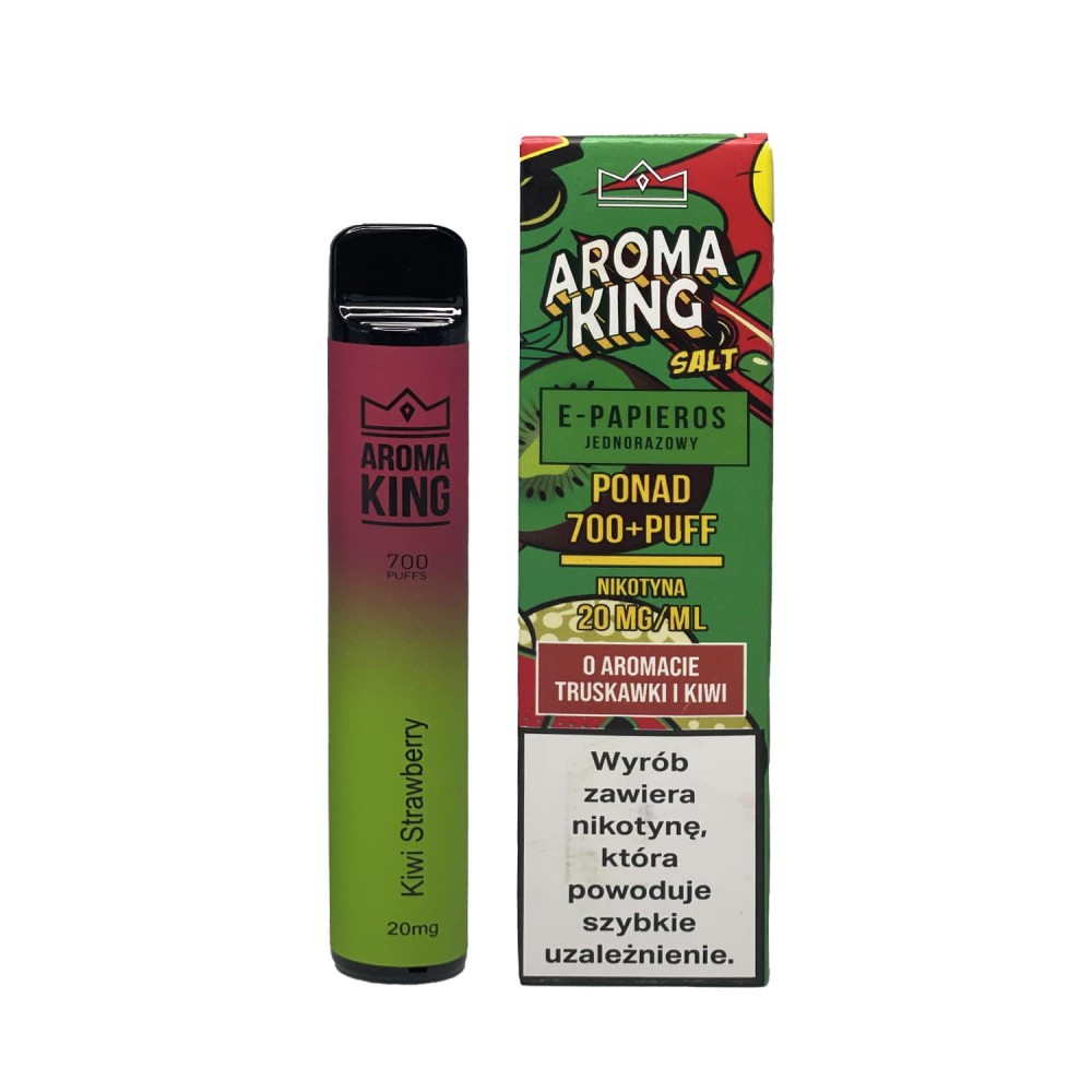 Aroma King - TRUSKAWKA & KIWI - 700+ Buchów - e-Papieros jednorazowy