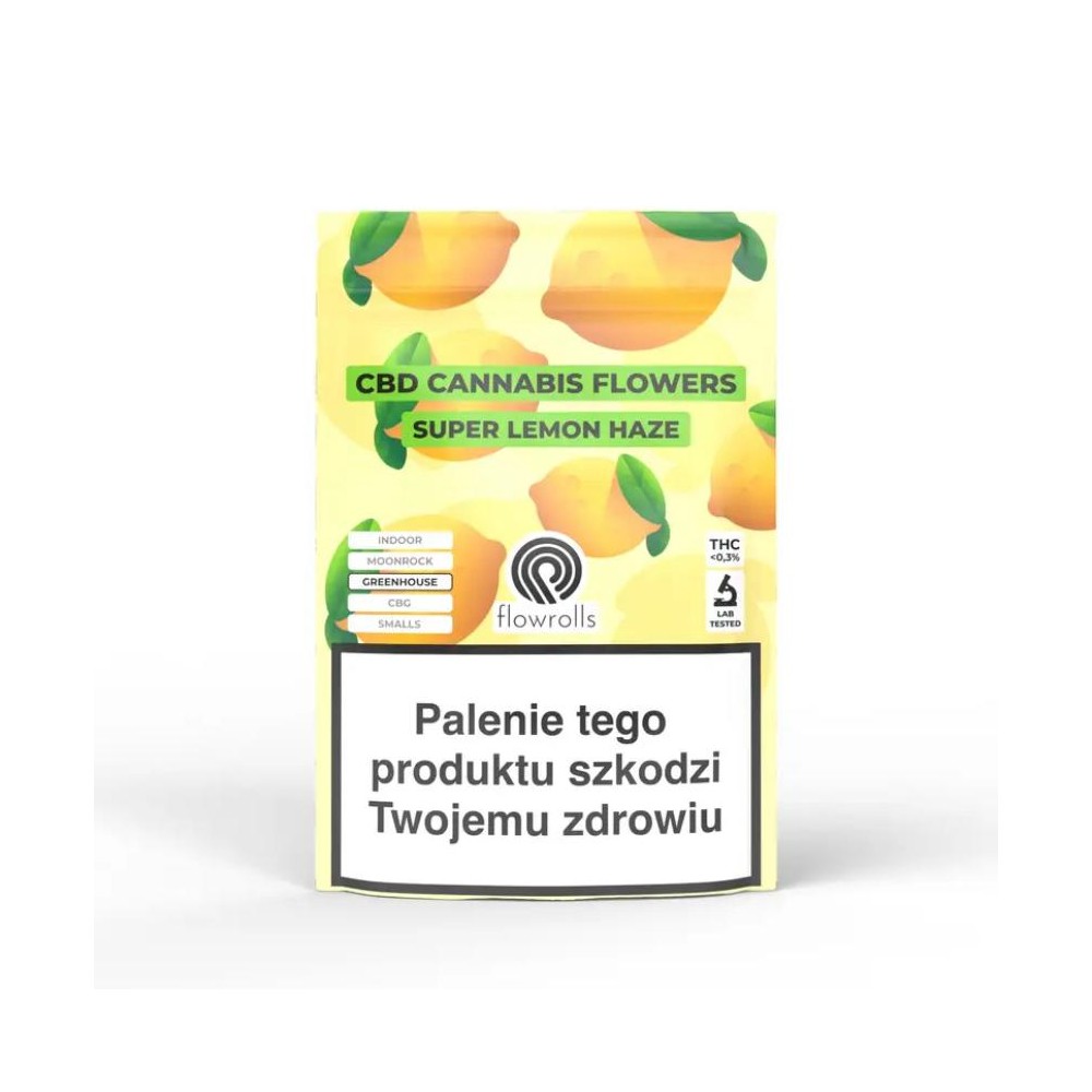 Super Lemon Haze - 1g - susz konopny CBD z akcyzą