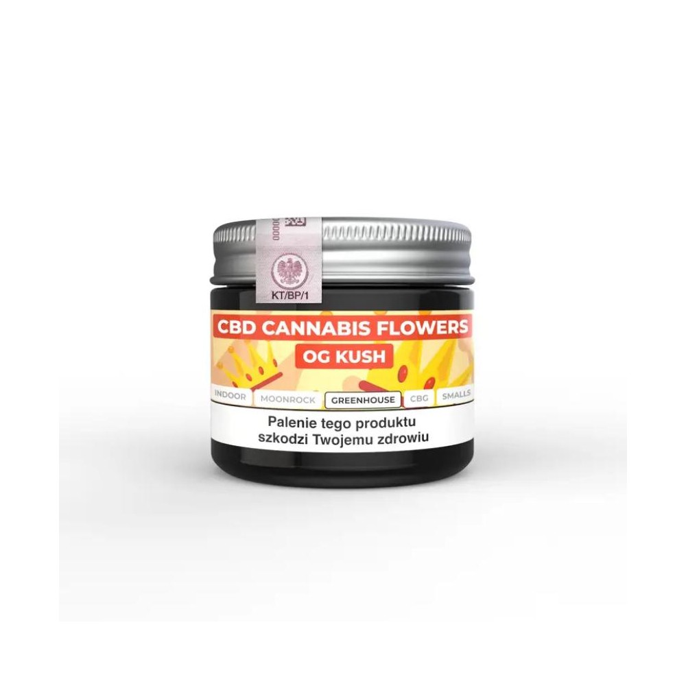 OG Kush - 5g - susz konopny CBD z akcyzą