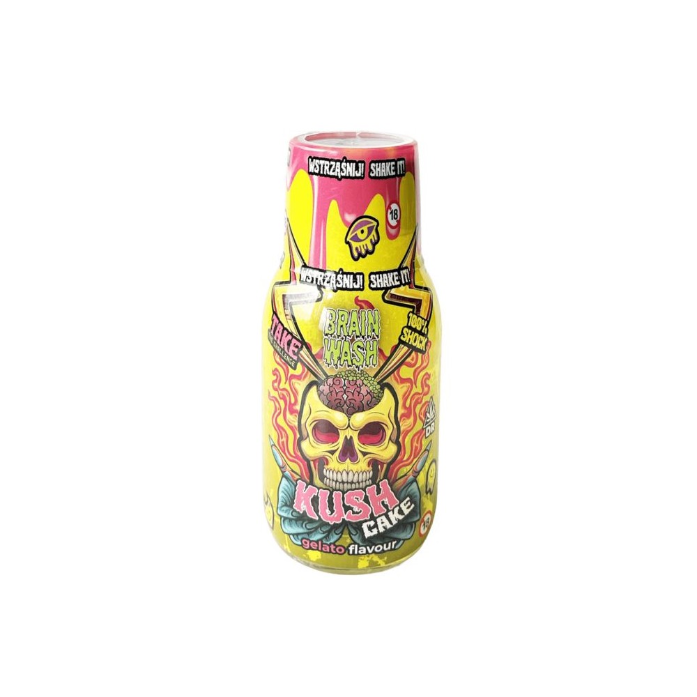Shot konopny CBD Brain Wash Kush Cake Gelato 100ml