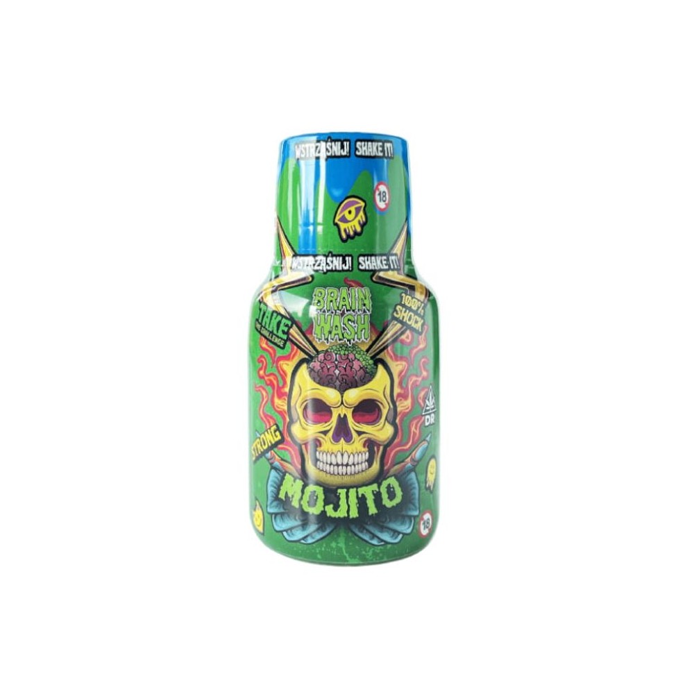 Shot konopny CBD Brain Wash MOJITO 100ml