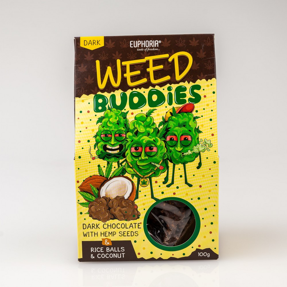 Euphoria Weed Buddies DARK 100g