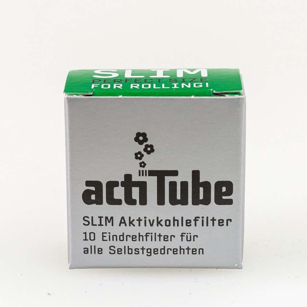 Acti Tube Filterki z węglem aktywnym SLIM 10 szt