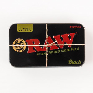 RAW Black Tin Box (nr R48)