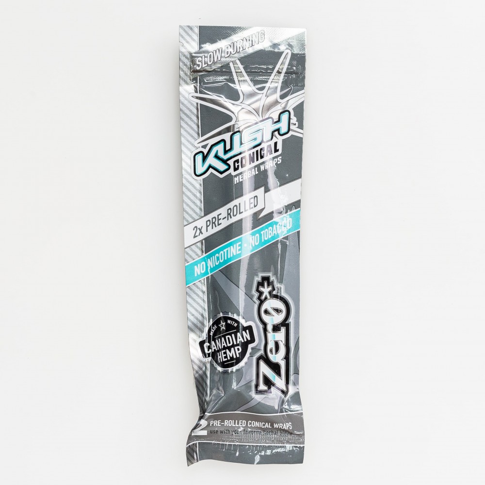 Kush Herbal Cones Zero Konopne owijki 2 szt