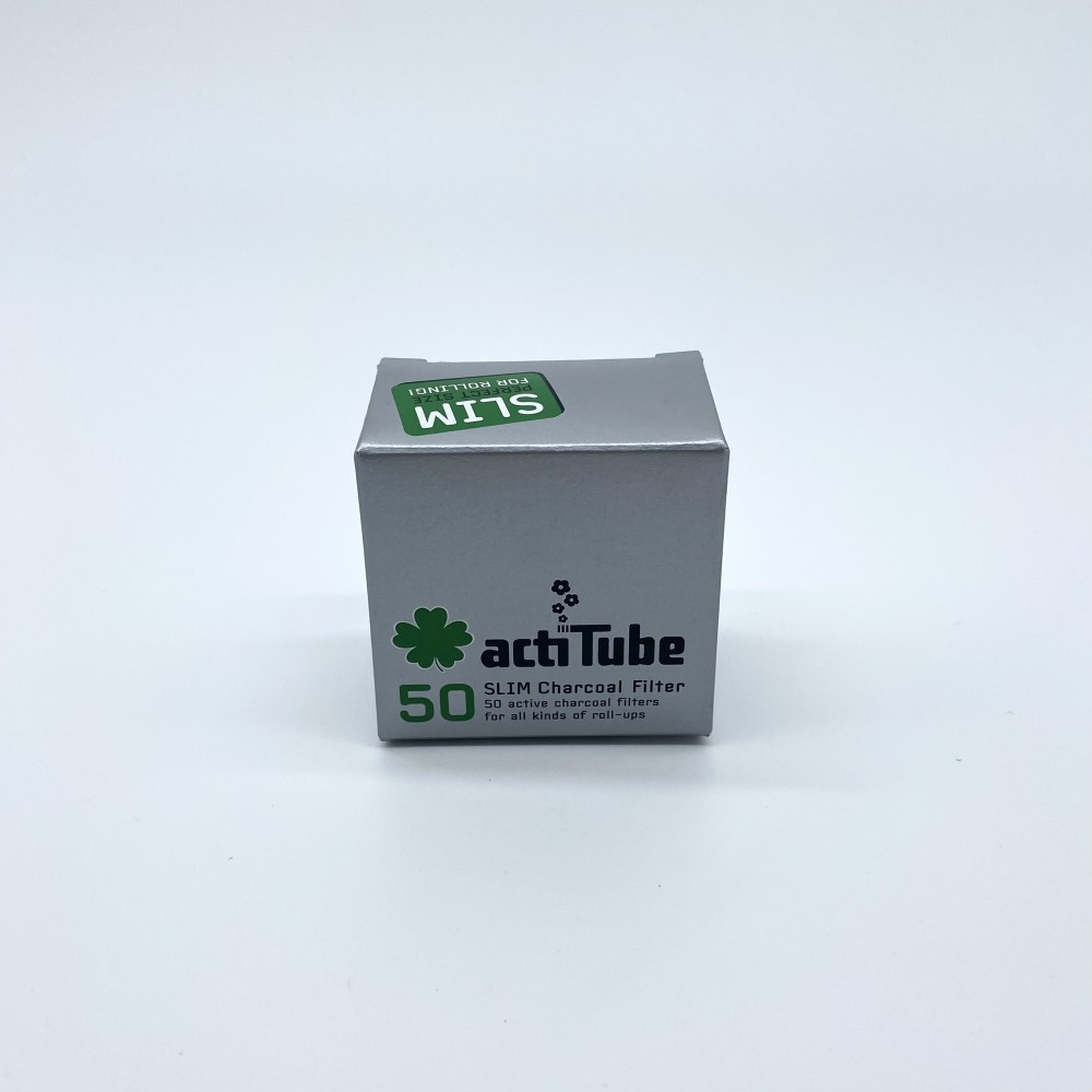 Acti Tube Filterki z węglem aktywnym SLIM 50 szt